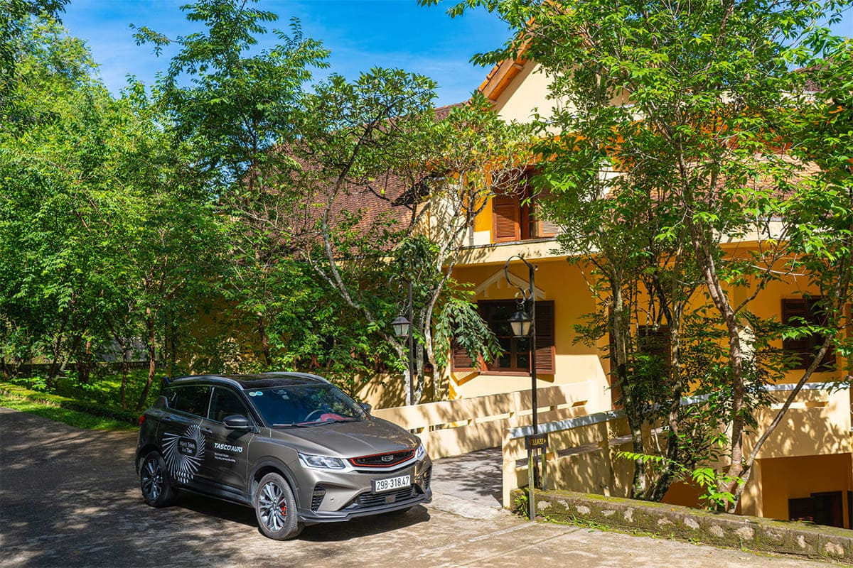 an tam cung geely coolray Geely Coolray dừng chân tại Ana Mandara Villas Da Lat